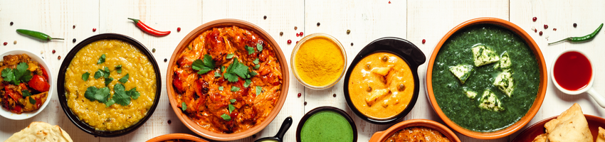 Indisch Vegetarisch Banner