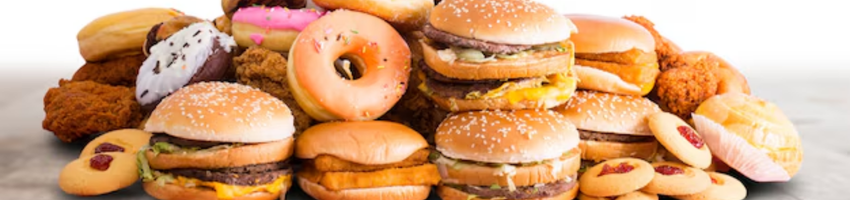 Snacks 8 Stück Banner